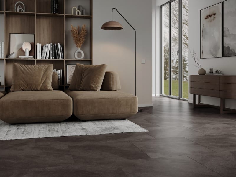 Керамогранит Stonehouse темно-серый Cersanit 17884