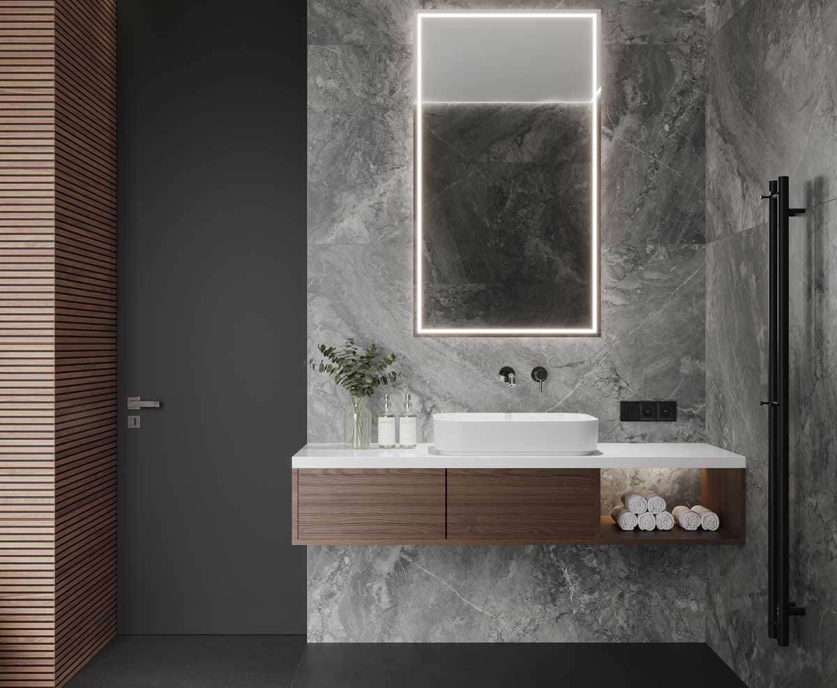 Керамогранит Materica Grey 80x160 Laparet 4690399070386