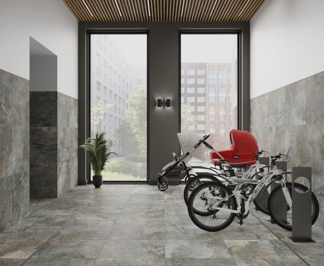 Керамогранит Storm Grey 60x120 Laparet LP6012G0131R