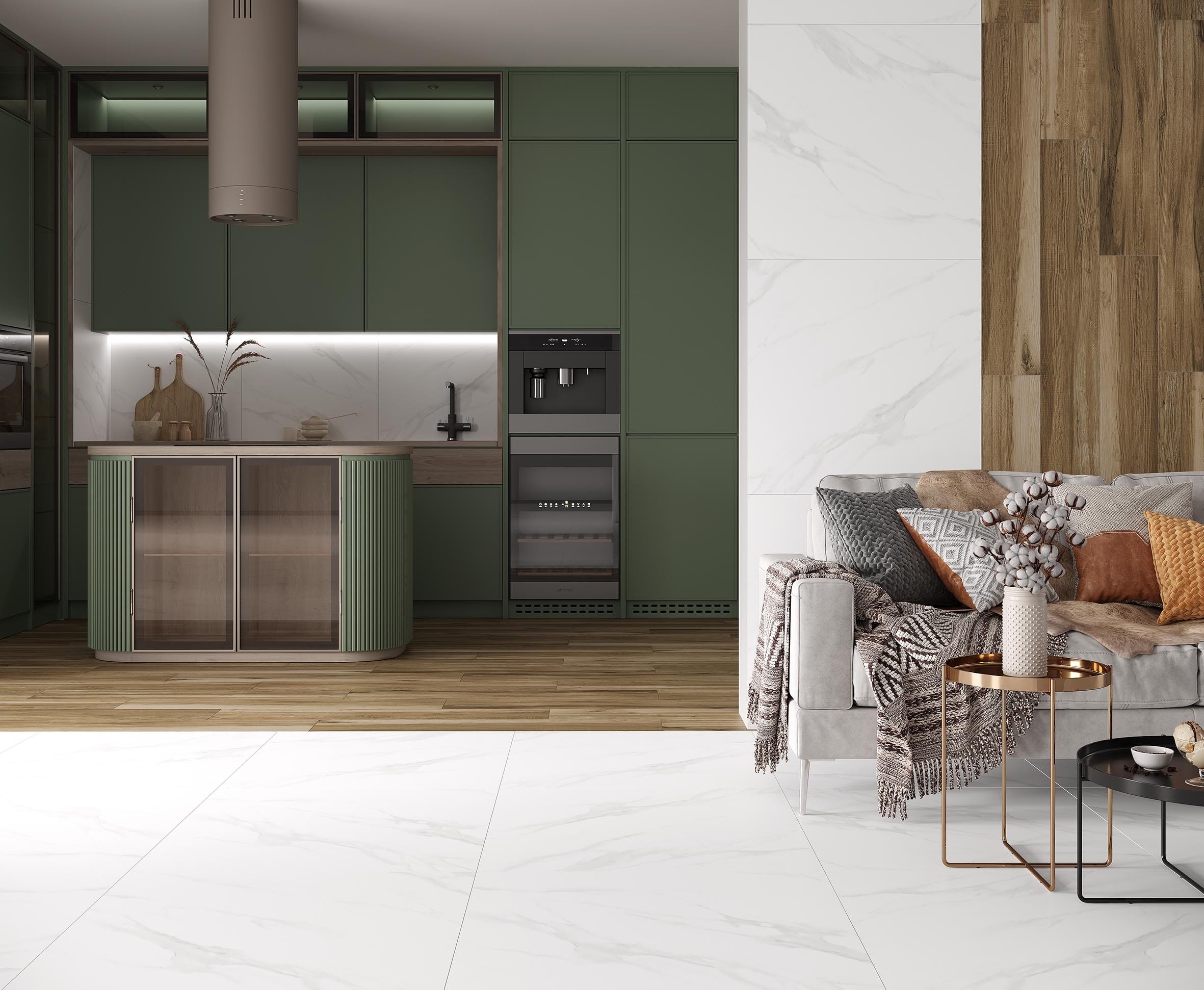 Керамогранит Coliseo Blanco Sugar лаппатированный, 60x60 Laparet 4813425004104