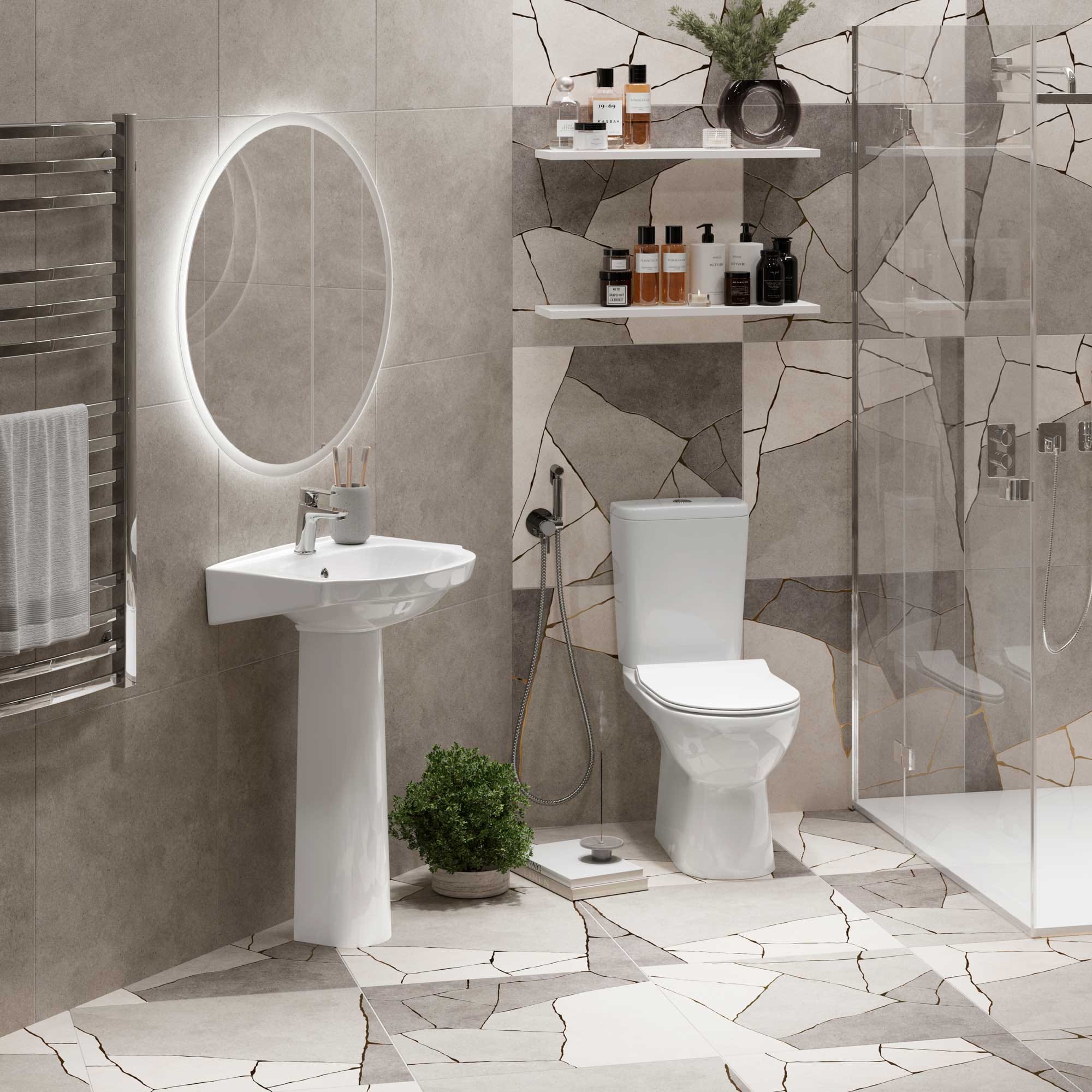 Керамогранит Фэйт 1 60x60 Керамин