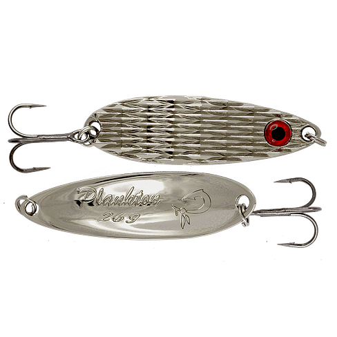 Блесна колеблющаяся LureMax Plankton 68мм., 22 г., 09, White eye