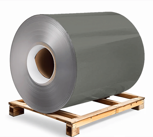 Сталь оцинкованная 0,5х1250х3000 мм RAL 7005 серый мышиный Грунт обр.стороны / защ.пленка Steel Reels Painting ST0,5-RAL7005