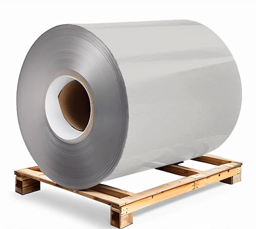 Сталь оцинкованная окрашенная 1,5х1250х3000 мм RAL 7035 светло-серый Грунт обр.стороны / защ.пленка Steel Reels Painting ST1,5-RAL7035