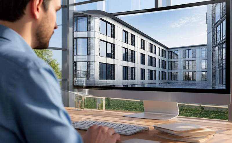 Проектирование вентфасада