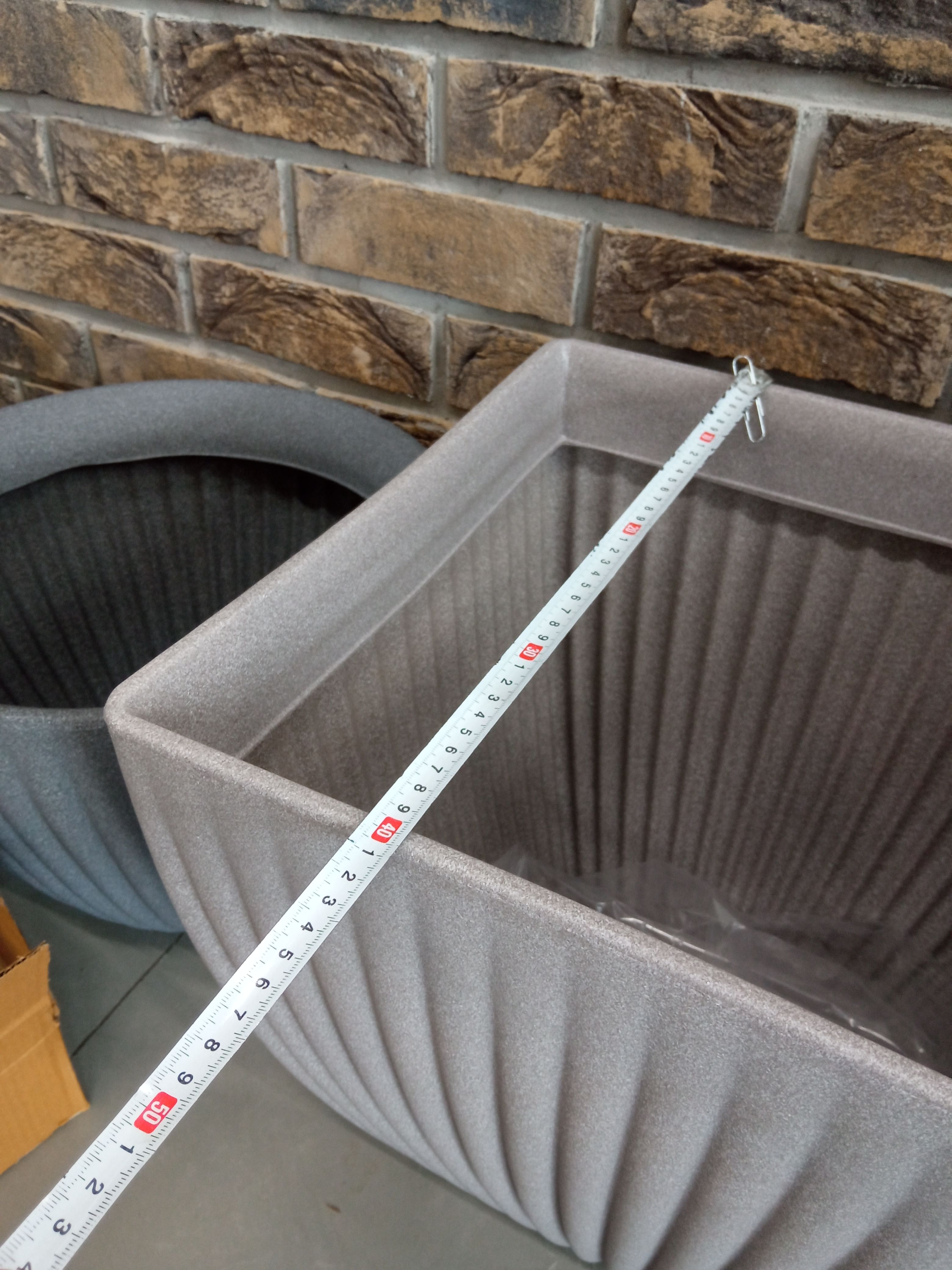 Горшок для цветов Латте пласт. LIVING HOME