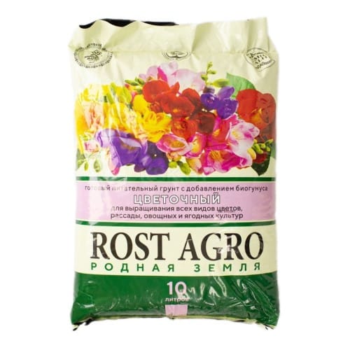 Почвогрунт ROST AGRO "Цветочный"