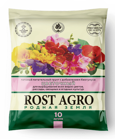 Почвогрунт ROST AGRO "Цветочный"