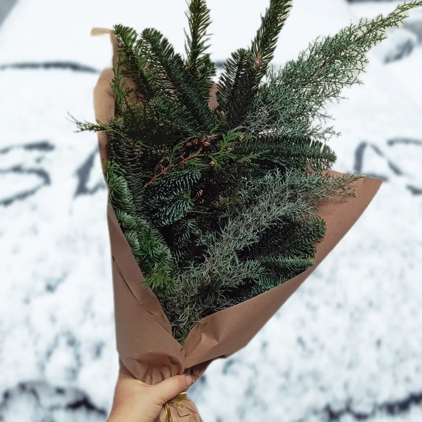 Букет хвойный