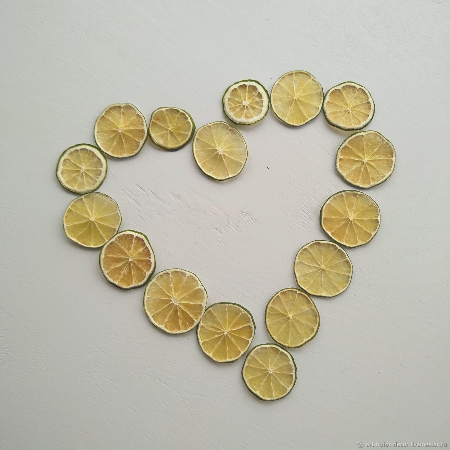 Лимон лайм дольки сушеные