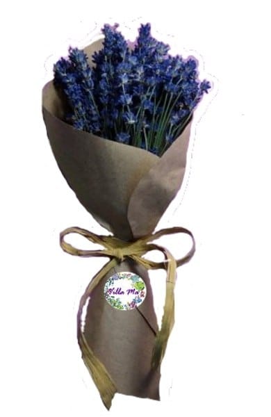 Букет Лаванда в бумаге /сухоцветы/
