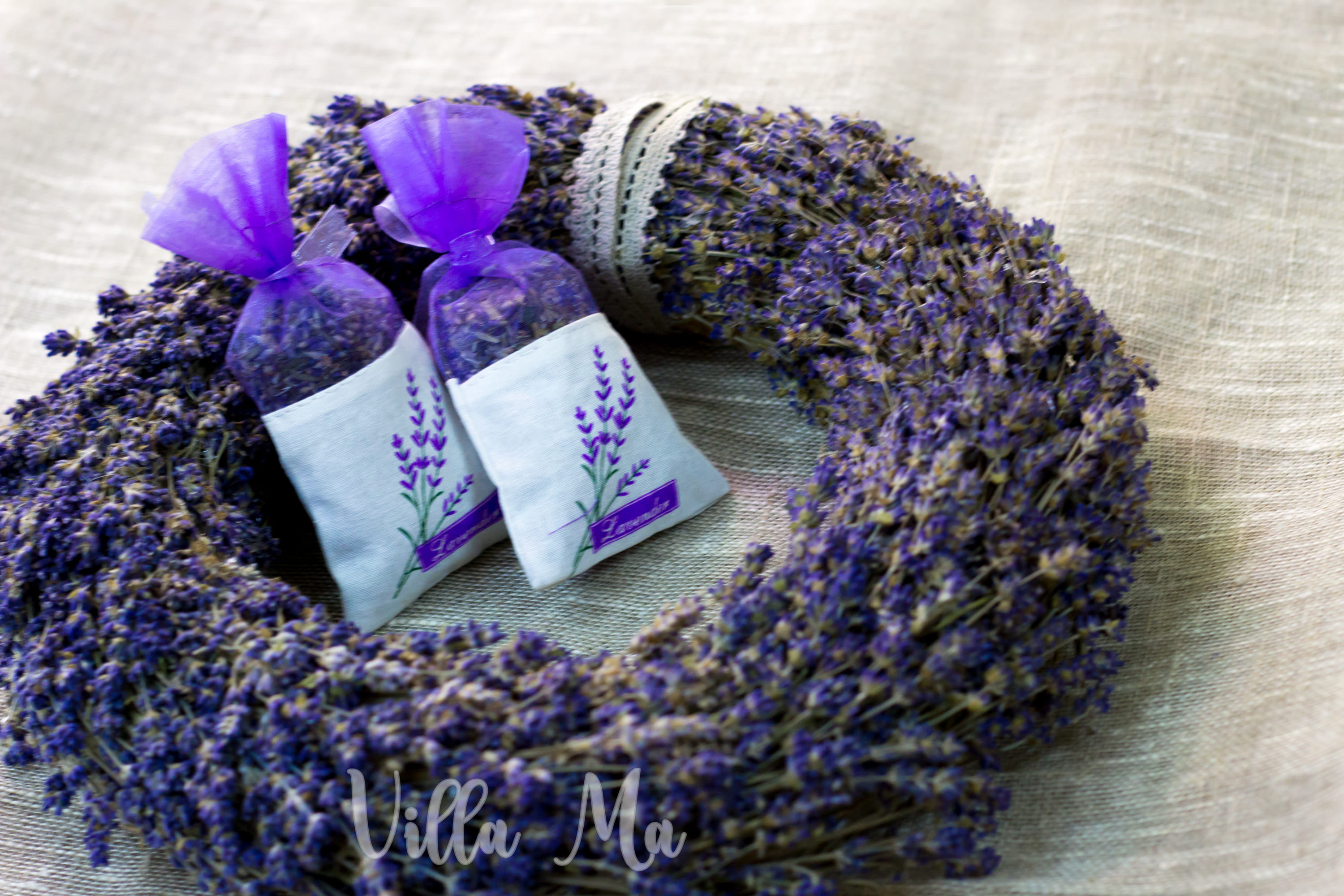 Лавандовый венок