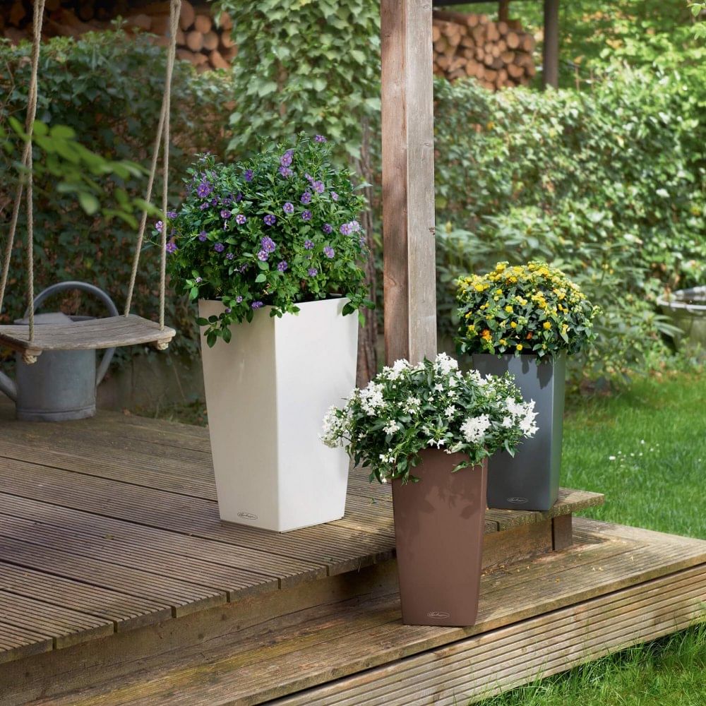 Кашпо премиум Кубико Колор \ Cubico Color lechuza