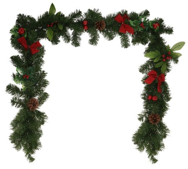 Гирлянда с декором 15 х 180 см искусств.