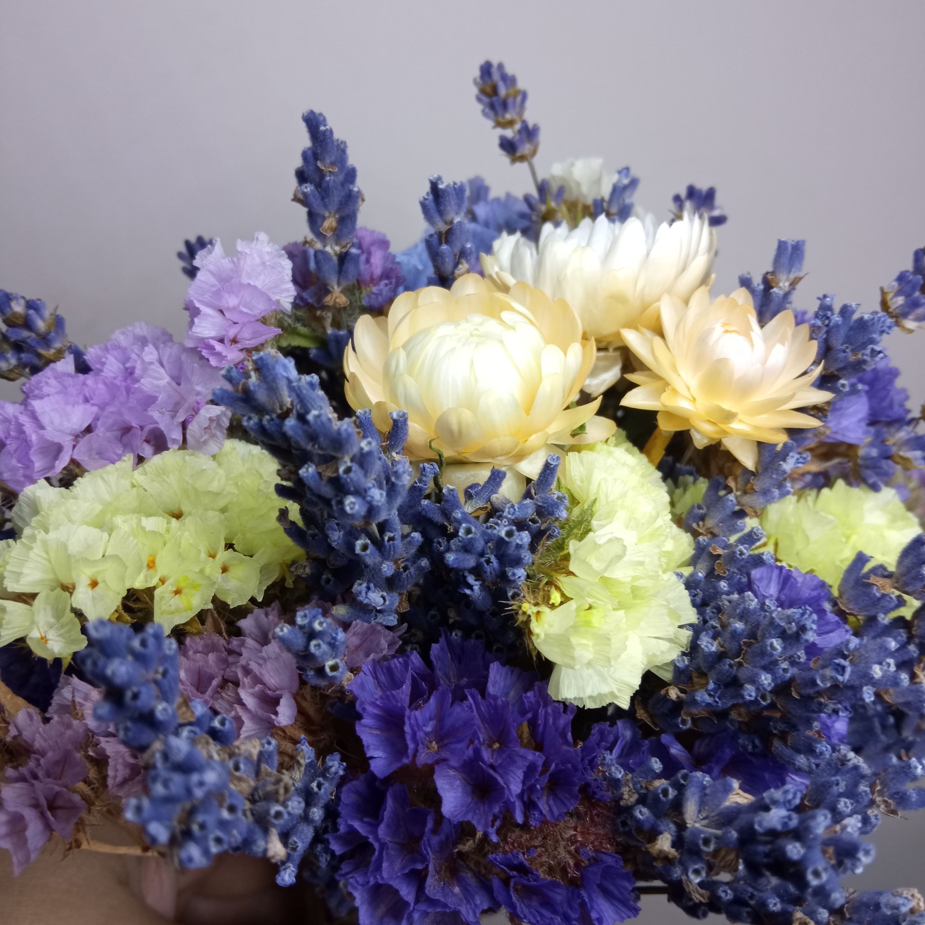 Букет Звёздное Лето /сухоцветы/ статица, лаванда