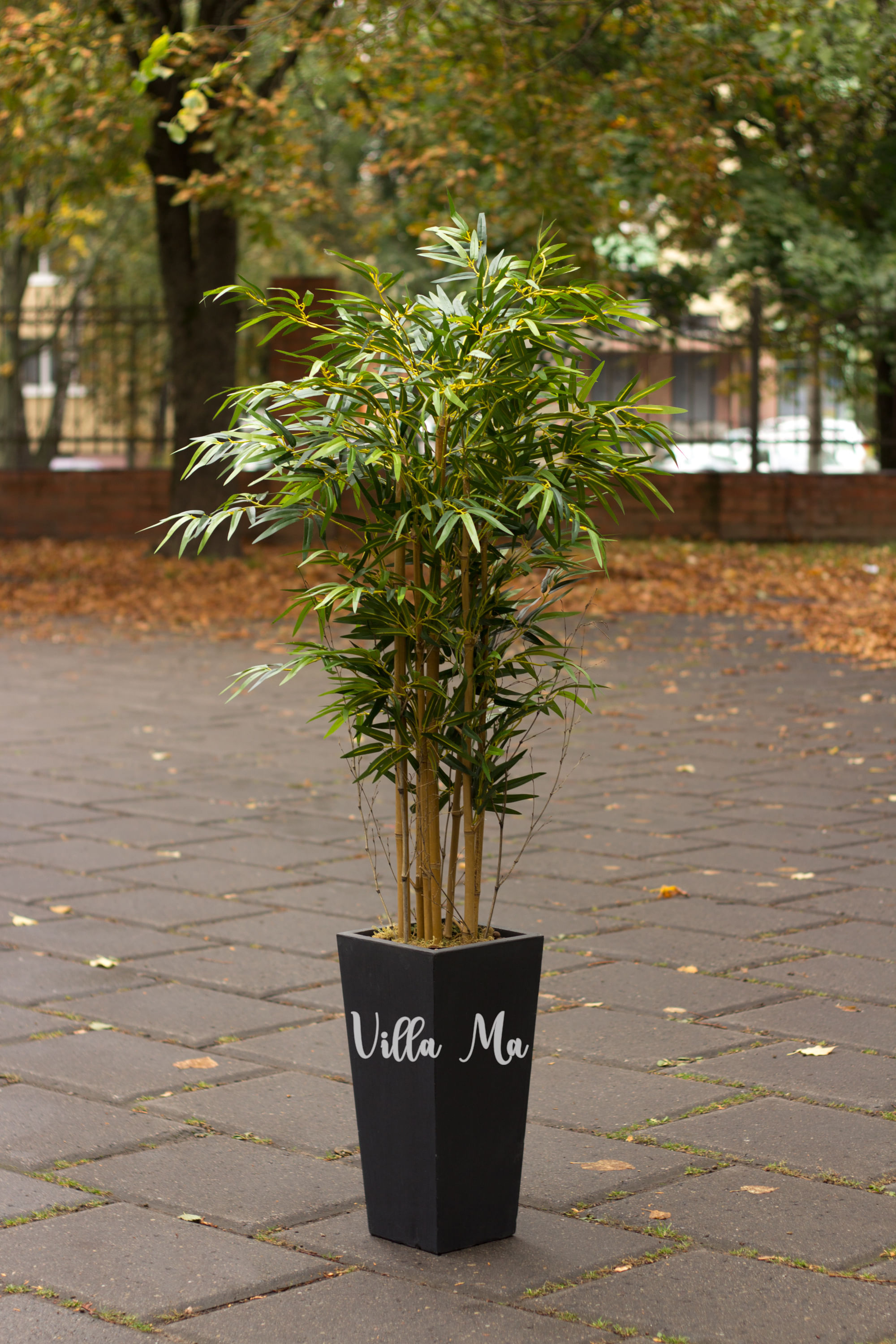 Бамбуковая пальма 120 см искусств.