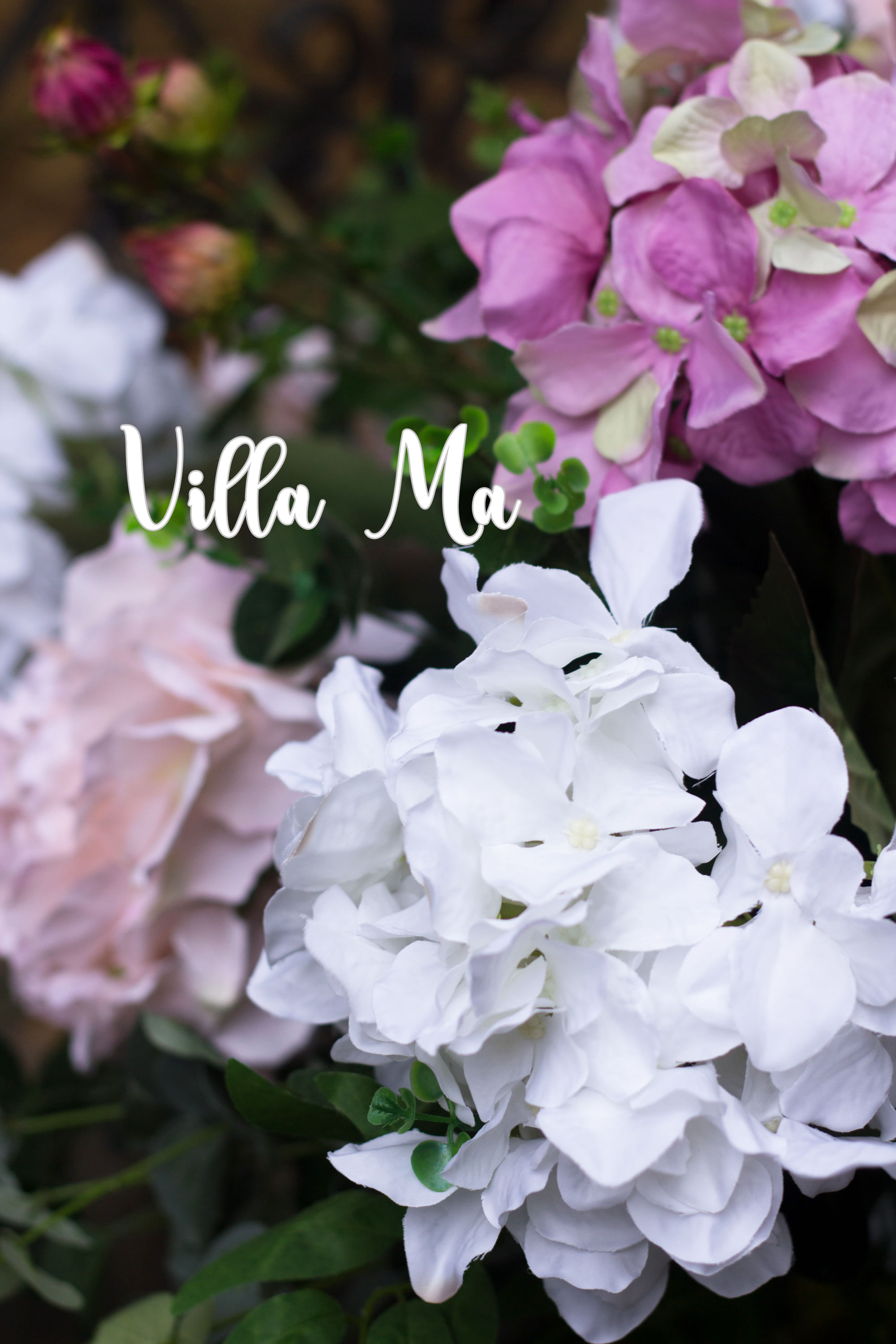 Композиция Гортензия настольная искусств.