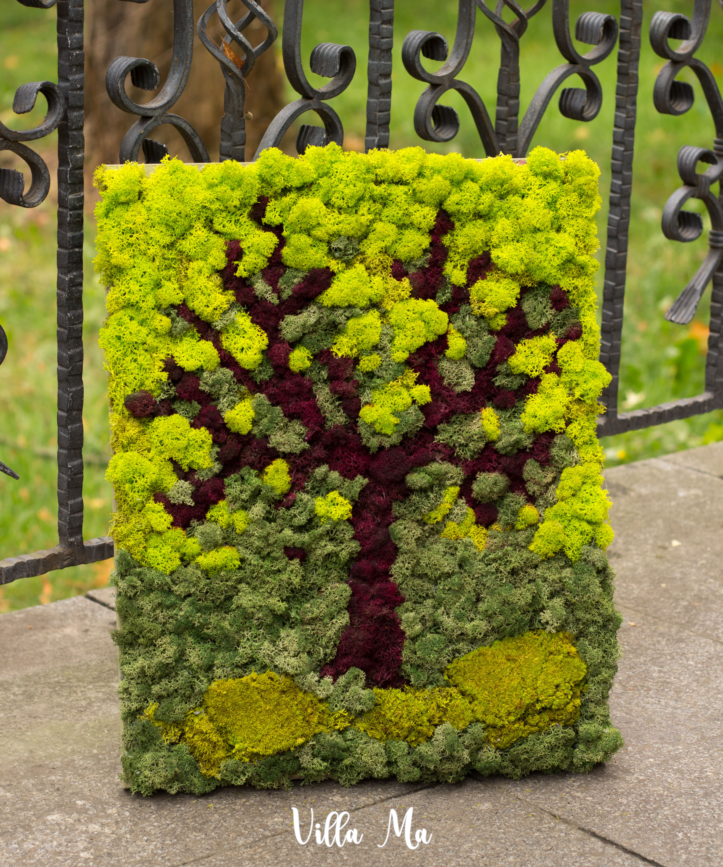 Эко-картина Дерево Эйва мох стабилиз.