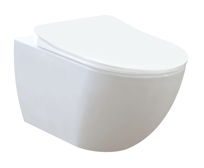 Унитаз подвесной Creavit c сиденьем Free