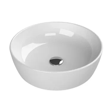 Умывальник на столешницу CeraStyle One 46 см круглый без отверстия под смеситель