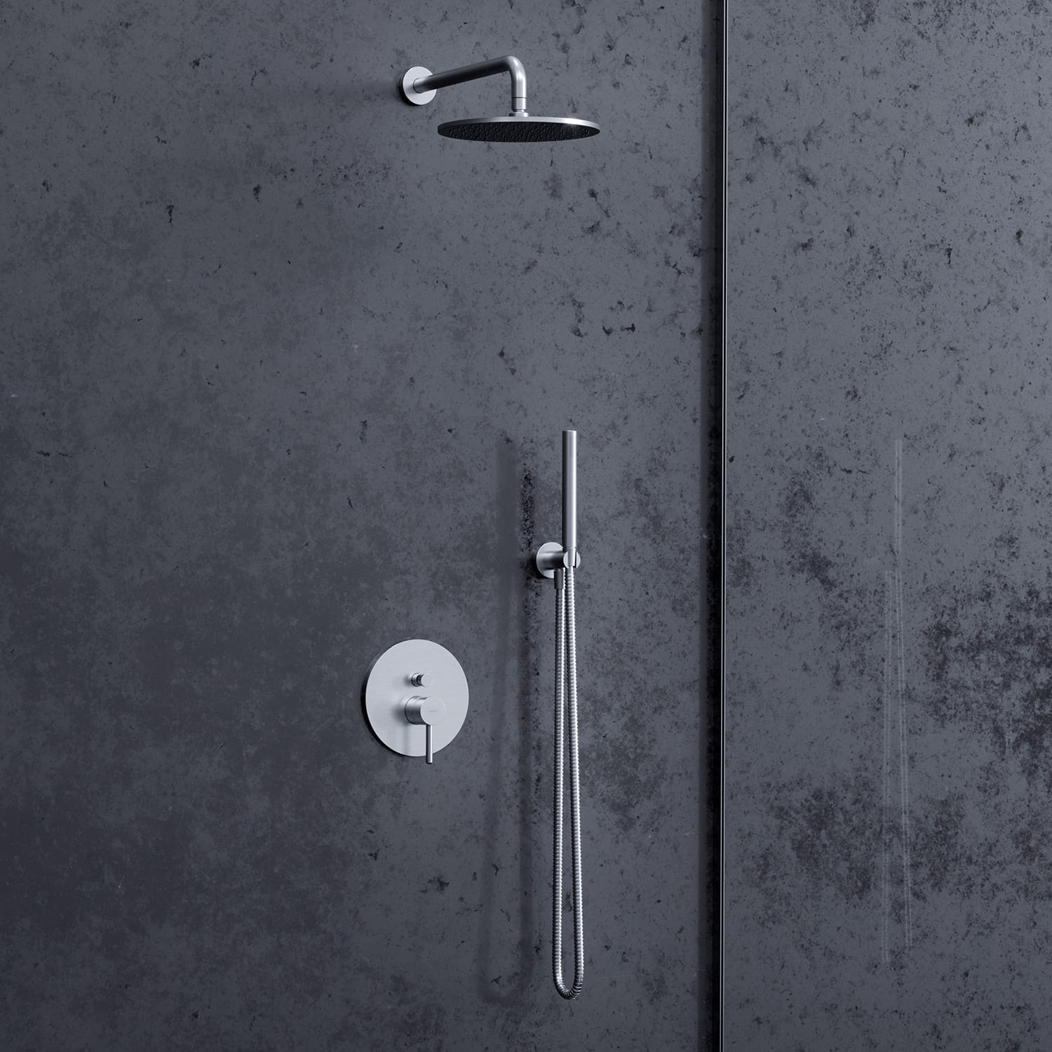 Душевая система скрытого монтажа со смесителем Omnires SYS Y22XCR