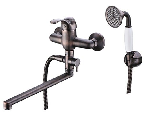 Смеситель для ванны с длинным изливом WasserKraft Isar 1302L