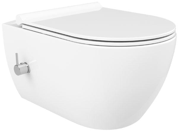 Унитаз подвесной CeraStyle City c функцией биде с сиденьем