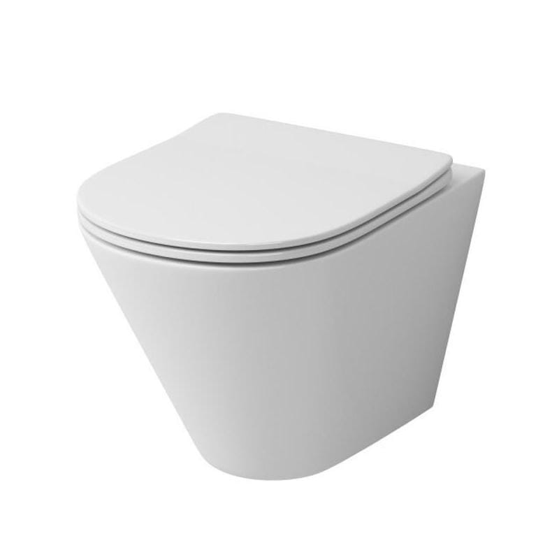 Унитаз подвесной Grossman GR-4477S безободковый с крышкой