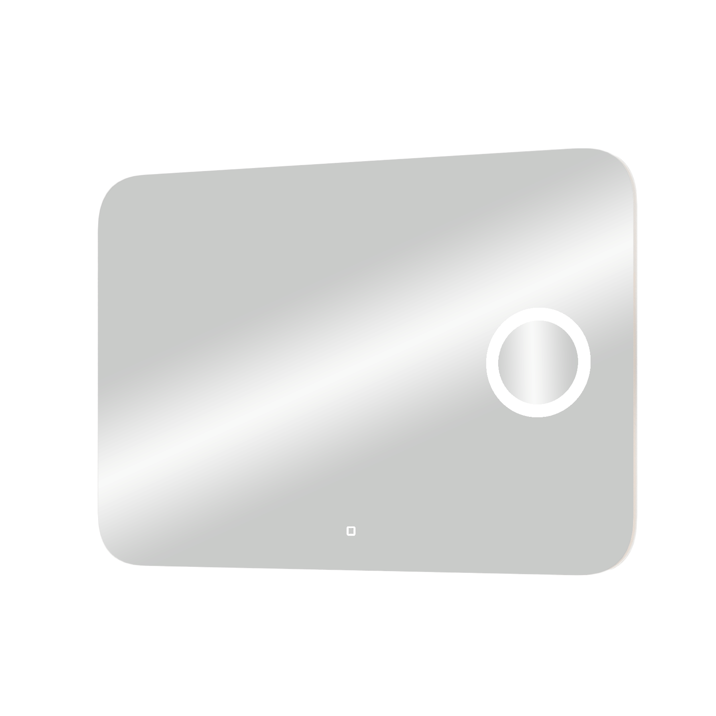 Зеркало Continent Elegant Led 800х600 с увеличительным зеркалом