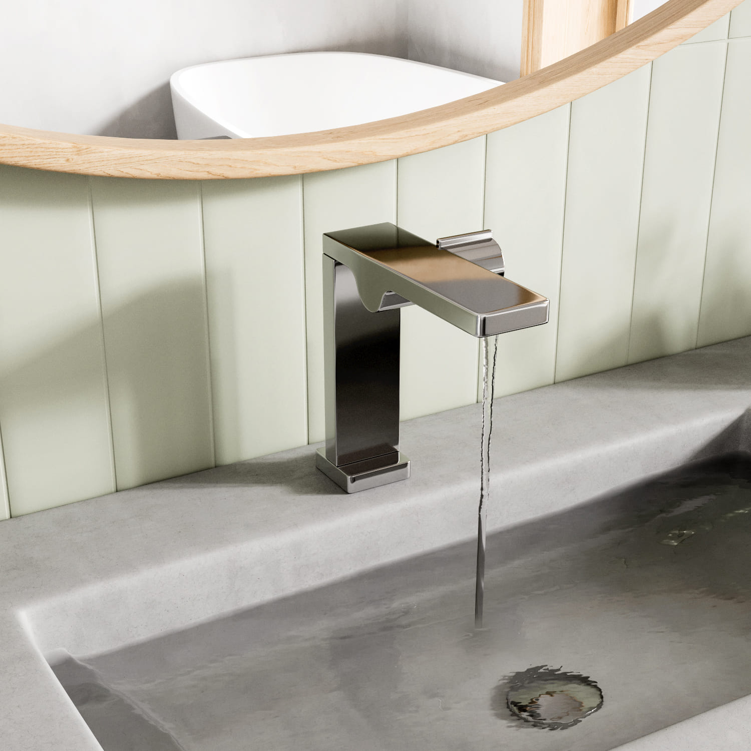 Смеситель для умывальника WasserKraft Alme 1510