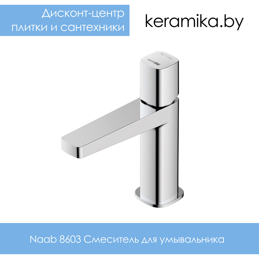 Смеситель для умывальника WasserKraft Naab 8603