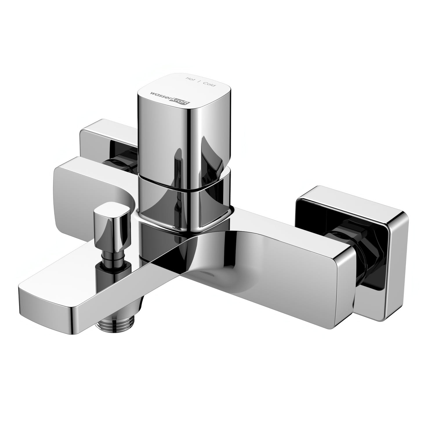 Смеситель для ванны с коротким изливом WasserKraft Naab 8601