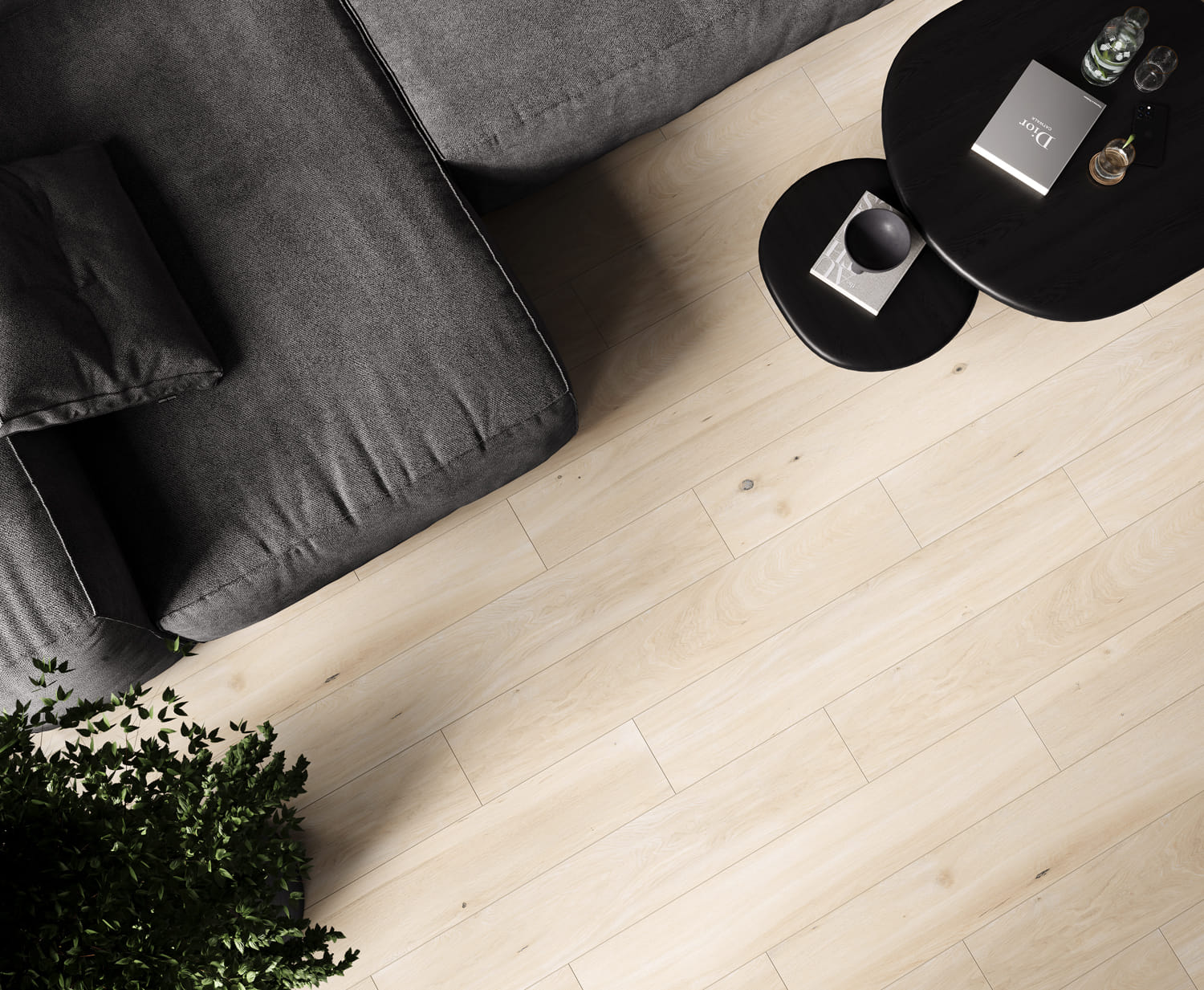 Керамический гранит Laparet 20x120 Nova Ivory matt carving