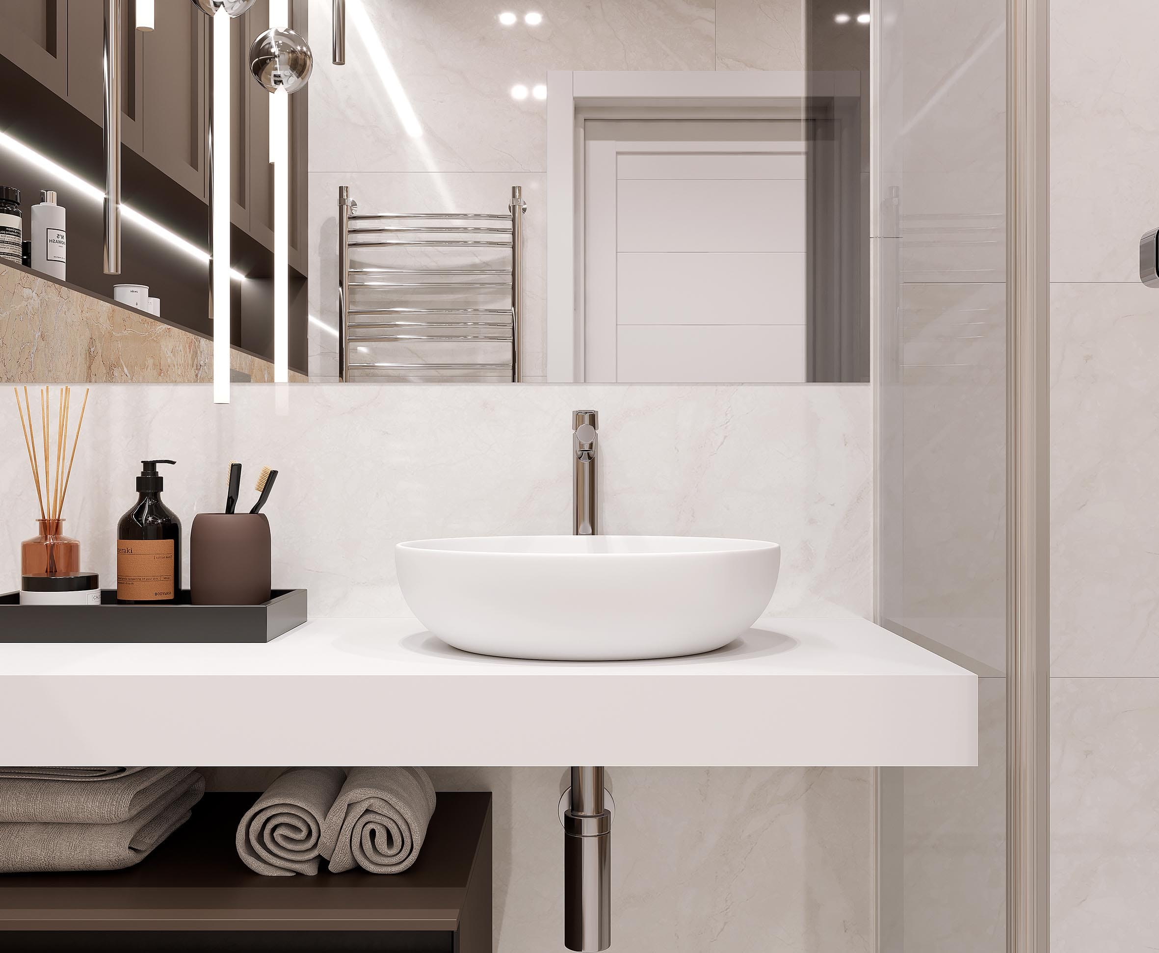 Керамический гранит 60x120 Antalya Bianco Polished