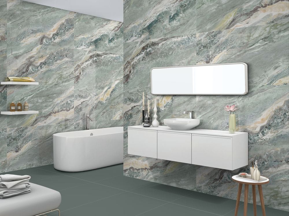 Керамический гранит 60х120 Oceana Aqua High Glossy Polished