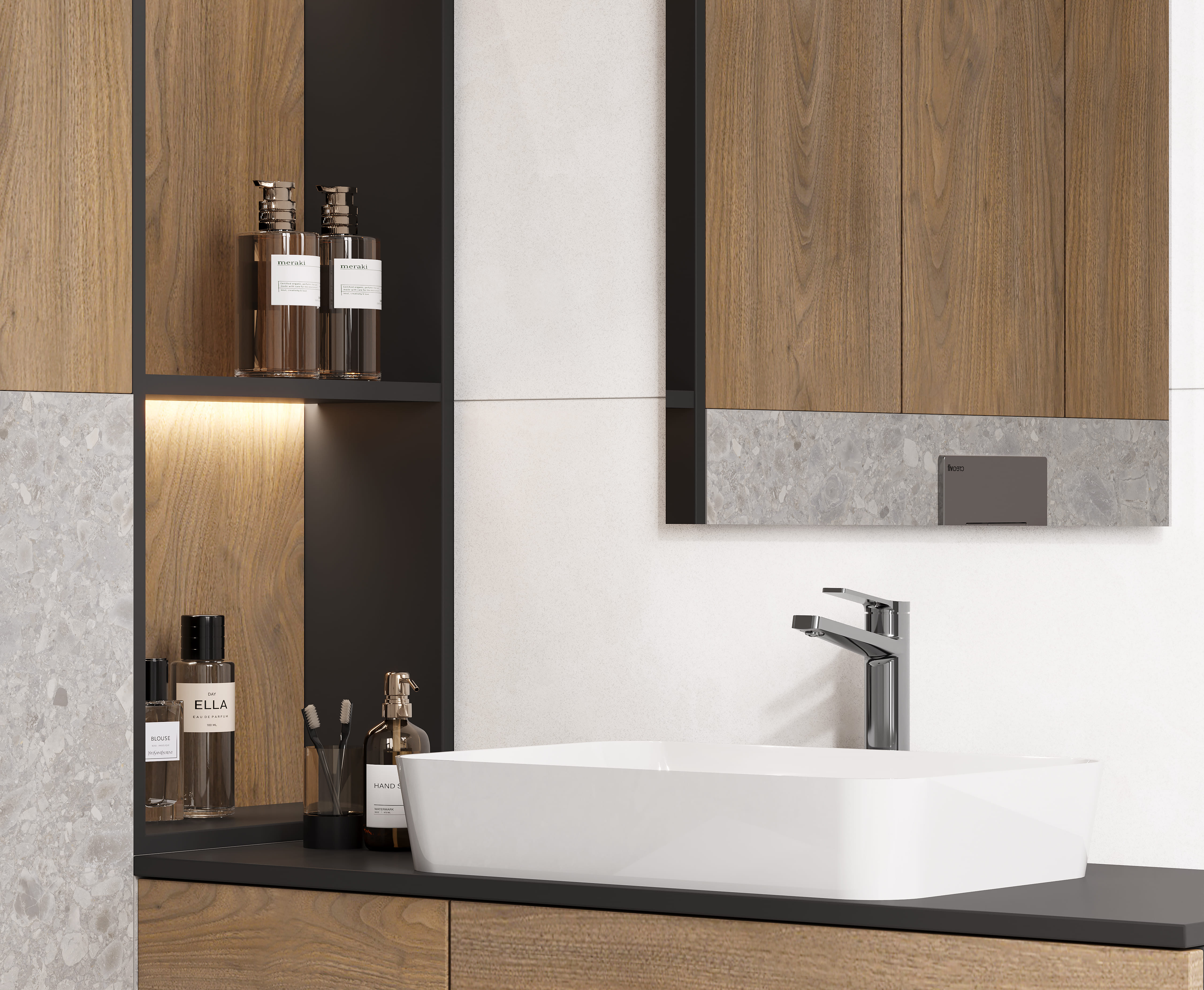 Керамический гранит 60x120 Royal Swiss White sugar lappato