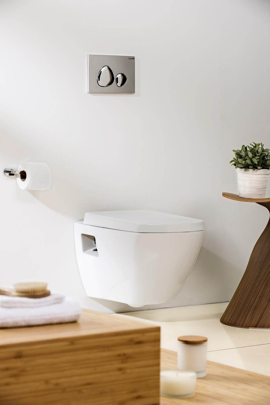 Унитаз подвесной Creavit Tetra c сиденьем