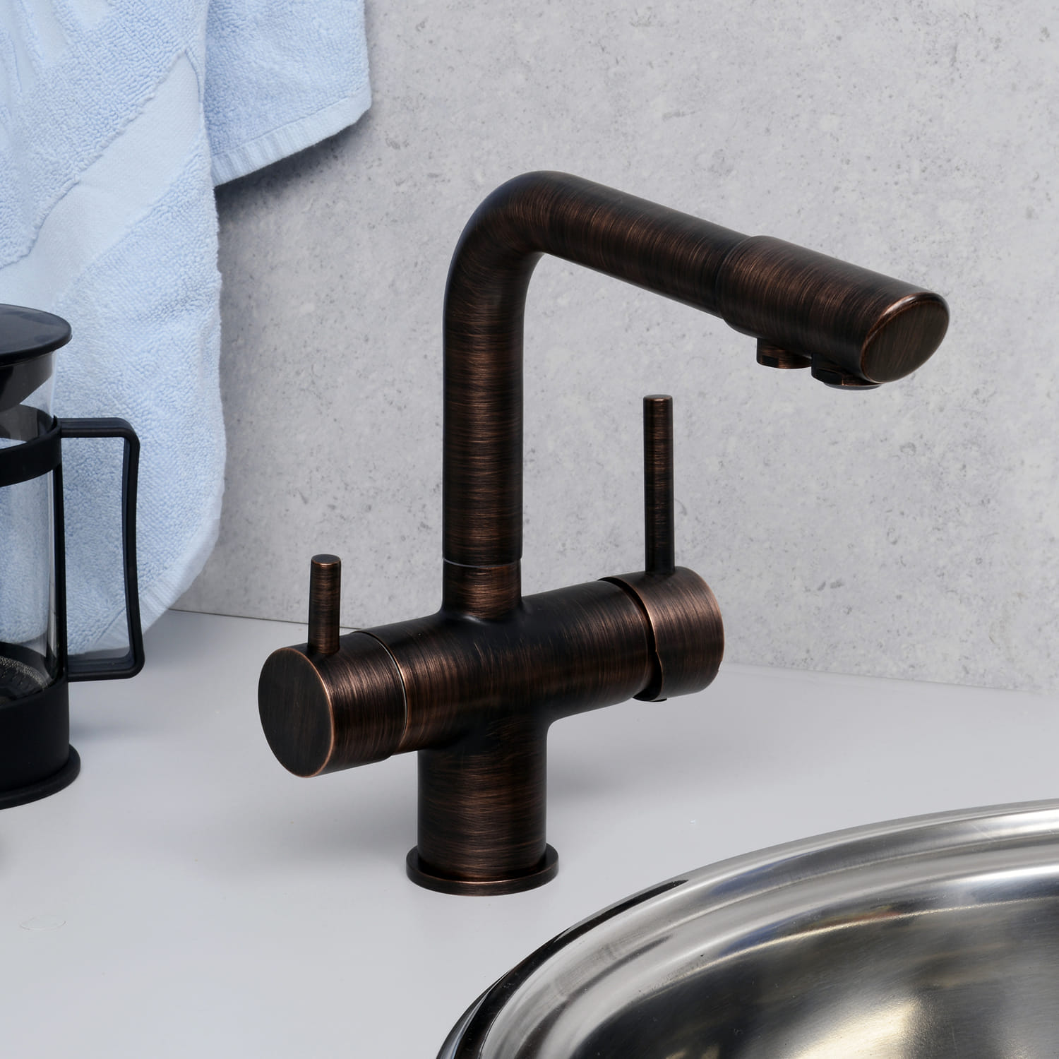 Смеситель для кухни под фильтр WasserKraft A8047