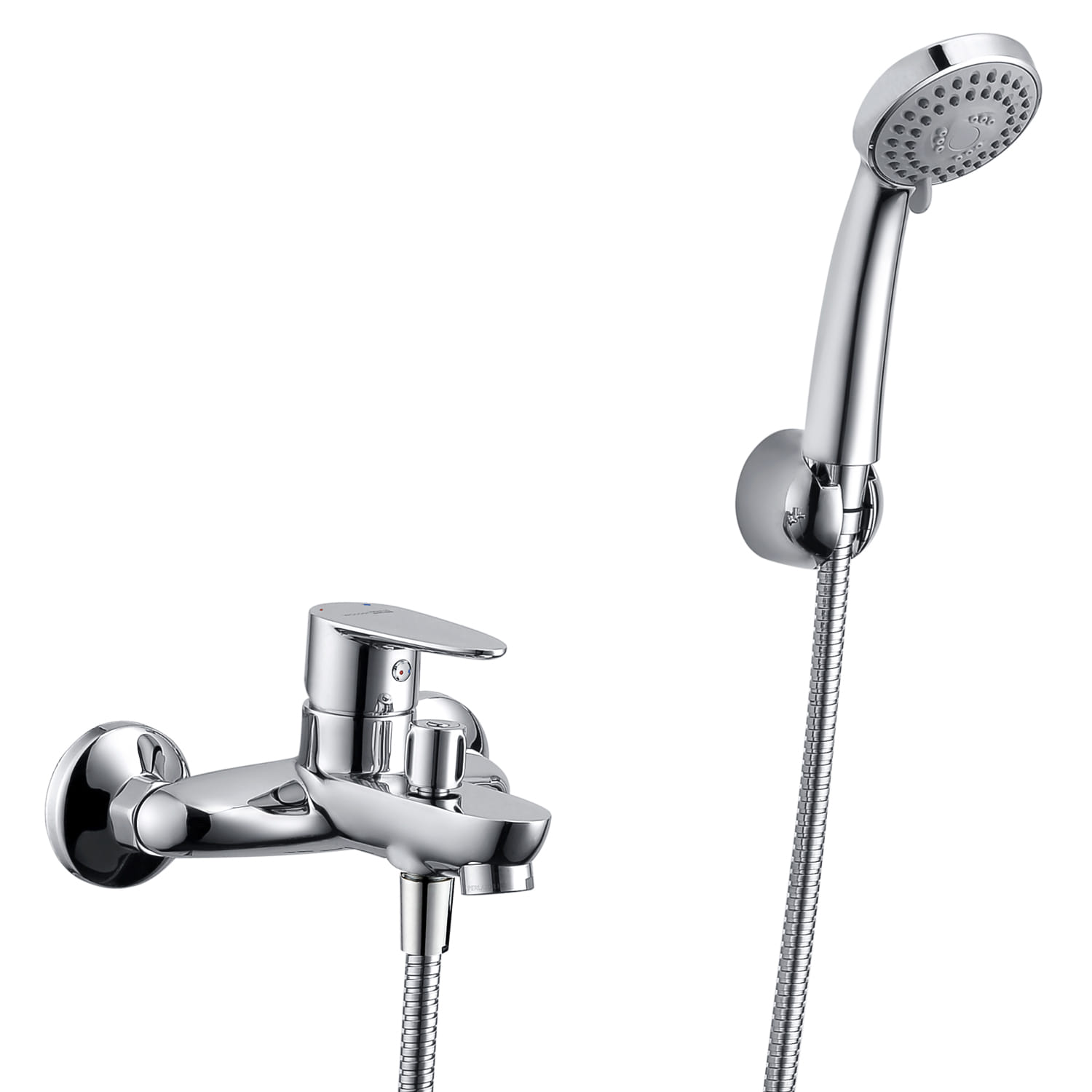 Смеситель для ванны с коротким изливом WasserKraft Leine 3501