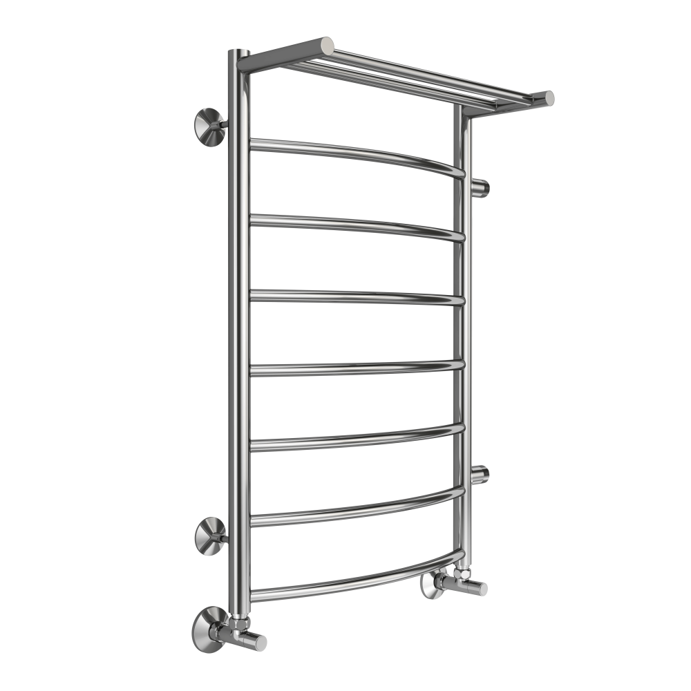 Полотенцесушитель Терминус Классик с полкой П8 500x800 б/п 500