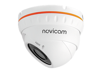 Novicam BASIC 37 IP видеокамера 3 Мп вандалозащищённая уличная всепогодная купольная Novicam