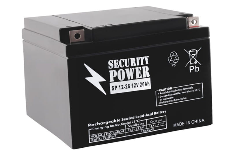 Аккумуляторная батарея Security Power SP 12-26 12V/26Ah Security Power