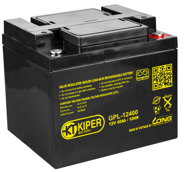 Аккумуляторная батарея Kiper GPL-12400 12V/40Ah Kiper