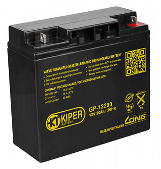 Аккумуляторная батарея Kiper GP-12200 12V/20Ah Kiper