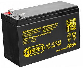 Аккумуляторная батарея Kiper GP-1272 F2 12V/7.2Ah Kiper